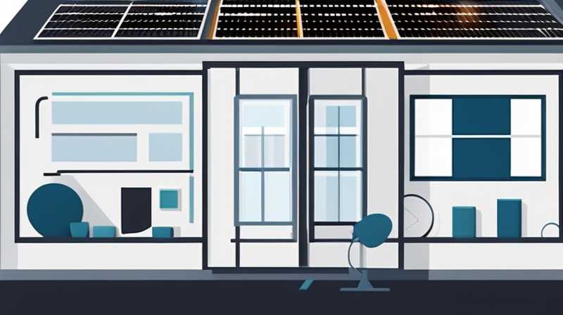 How to wire solar panels indoors