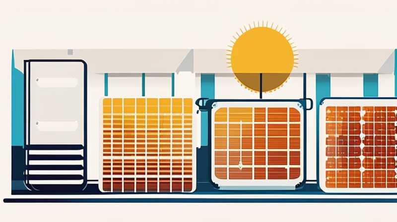 How to store solar energy into electricity