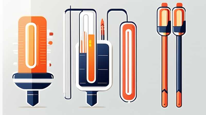 Where to plug the solar temperature stick