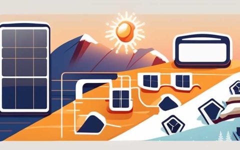 How to generate electricity quickly with solar energy in winter