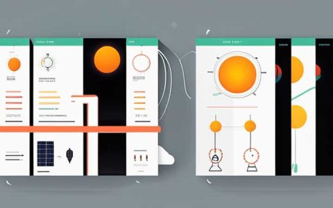 How to connect the four wires of the solar probe