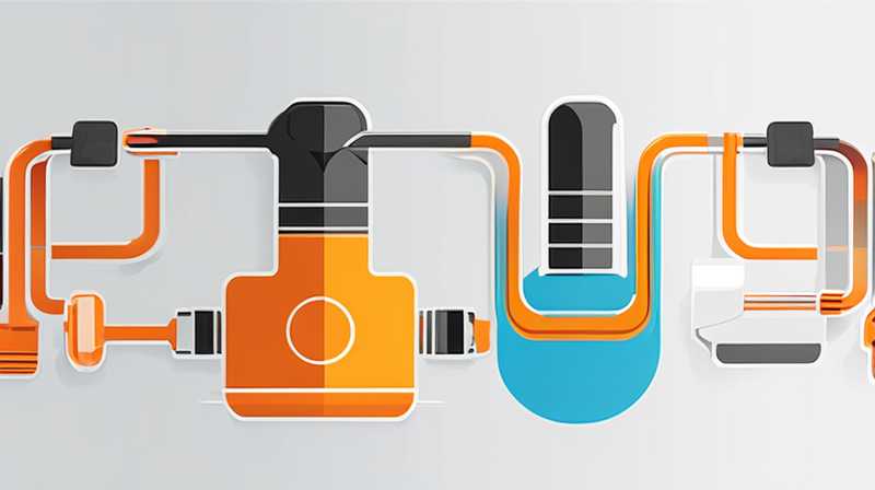 How to connect the valve to the solar energy pipe