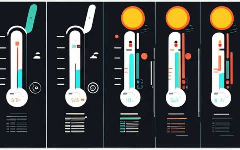 How to read the numbers on a solar thermometer