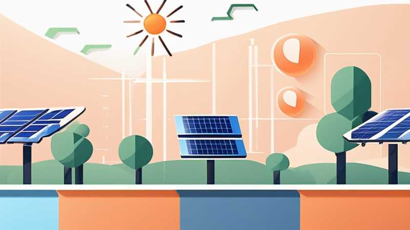 What is the use of solar energy absorbing grid?