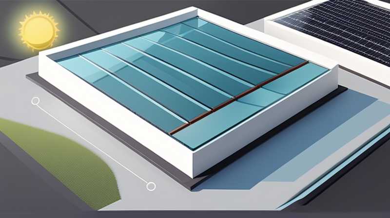 How is the development of solar glass roof