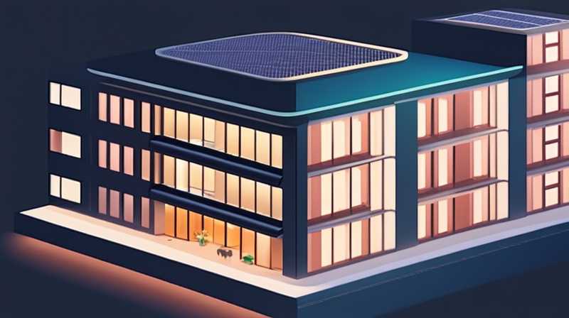 How to install solar lights on the fifth floor