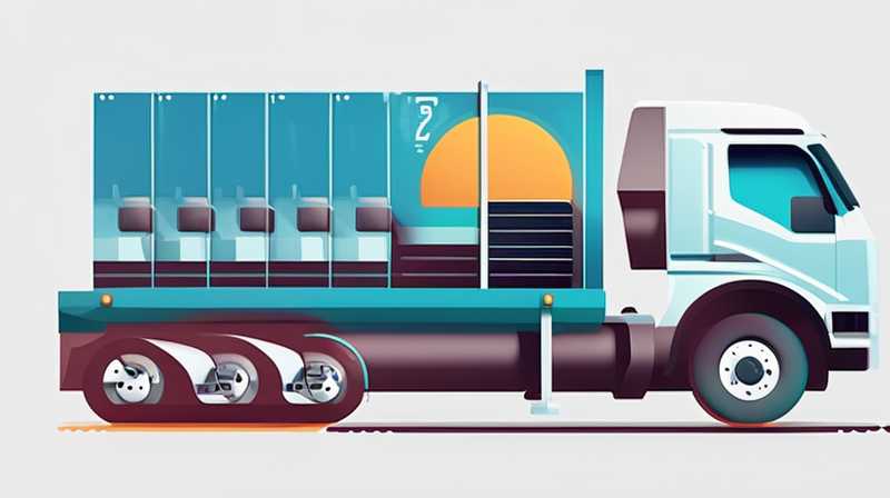 What is a truck that pulls solar energy called?