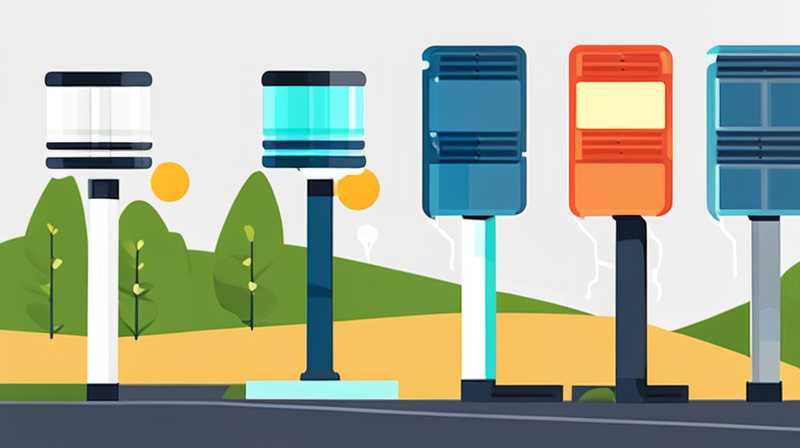 What material is good for solar light poles?