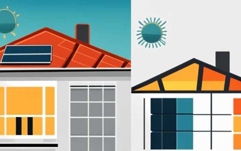 How to put solar energy on the iron tile roof