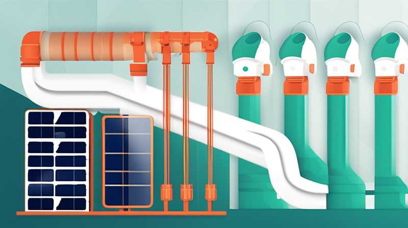 How much does it cost to replace PVC pipes with solar energy