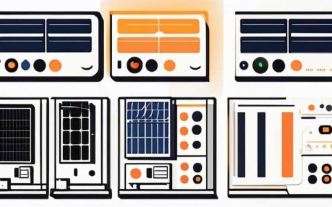 How to adjust the left and right solar controllers