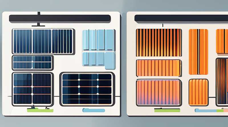 What is the difference between solar floor heating and