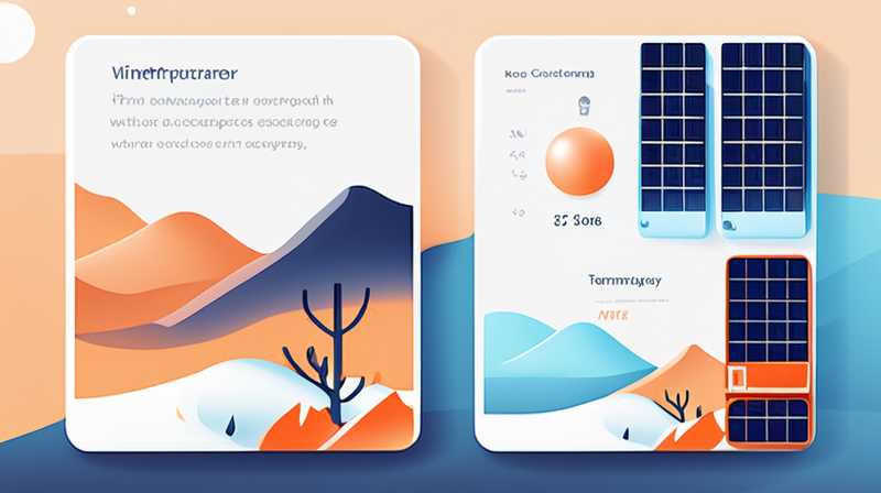 What is the solar winter temperature?