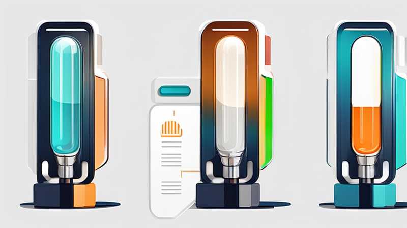 What materials does the solar glass tube contain?