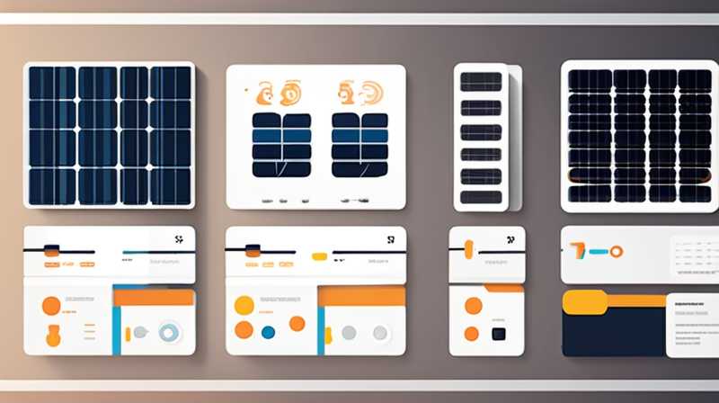 How to use sfs solar panels