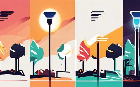 What power does solar street light use?