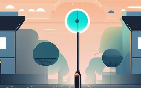 What app can control solar street lights