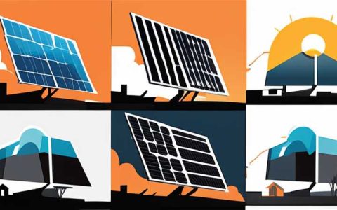 How about solar panels facing the sky