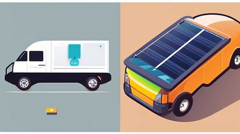 How to install solar energy on a light truck