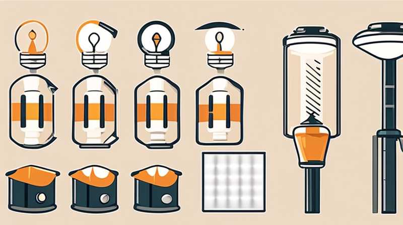 How to assemble solar lights yourself