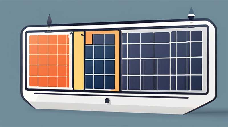 What to do if the solar panel shows low pressure