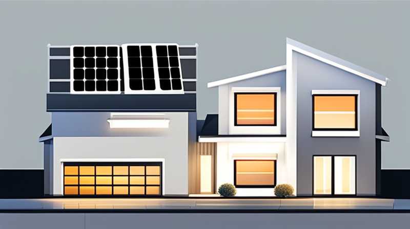 What is the principle of outdoor solar wall light