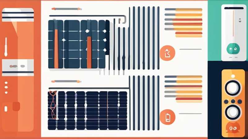 How many amps of battery does a 40w solar panel use