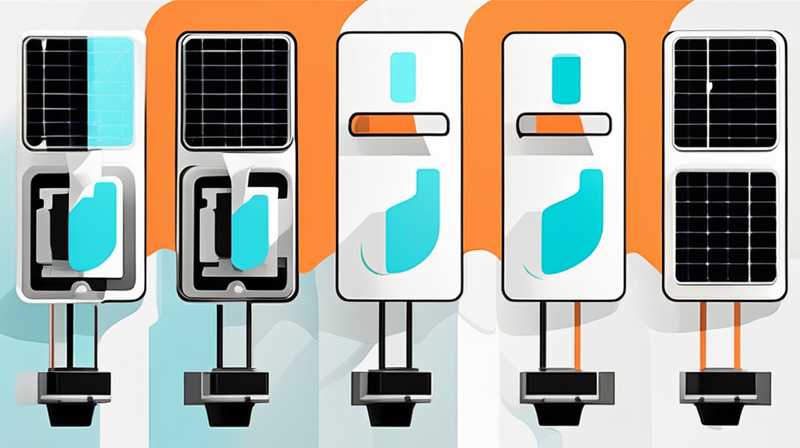 How many volts does the solar panel charge?