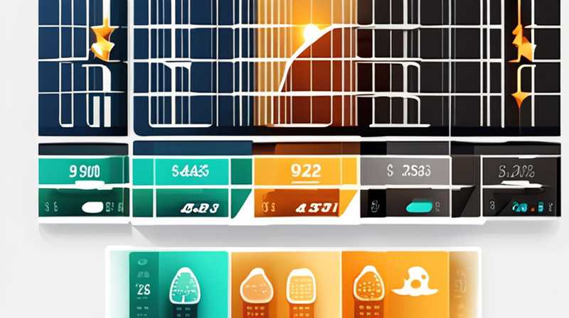 How much does solar power generation cost for 90 square meters?