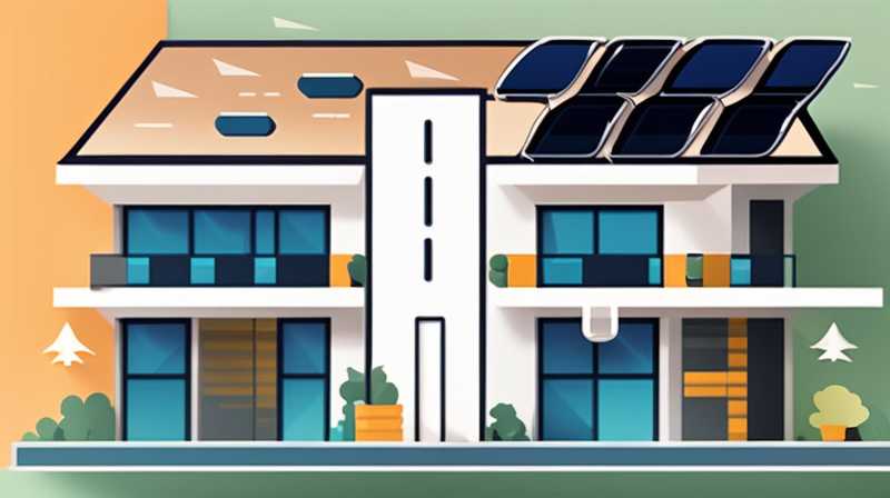 What is the medium added in the solar energy of the building?