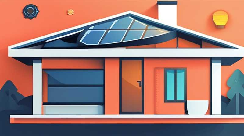 When should solar energy be installed in a house?