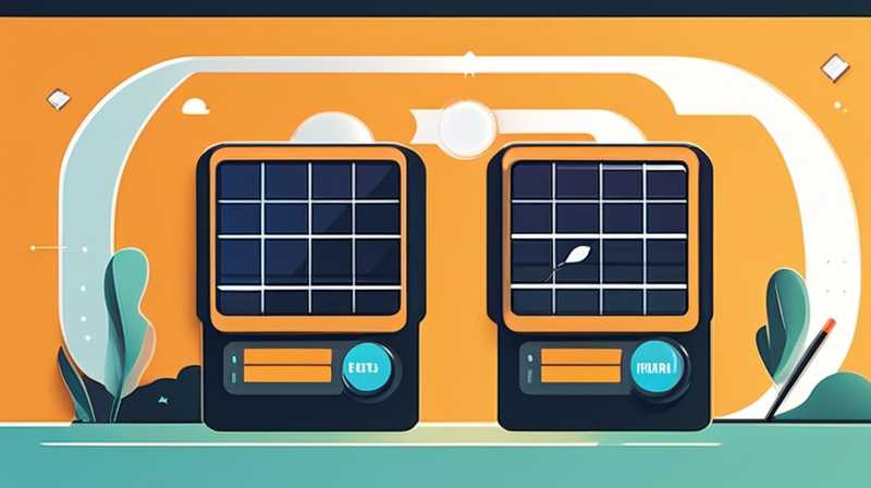 How to use solar energy to charge batteries