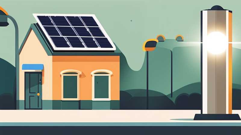 How much does it cost to install a solar street light?