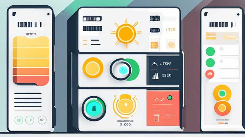 How to install solar monitoring battery