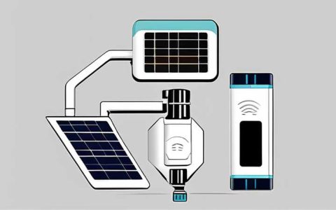 Which port is on the side of the solar solenoid valve?