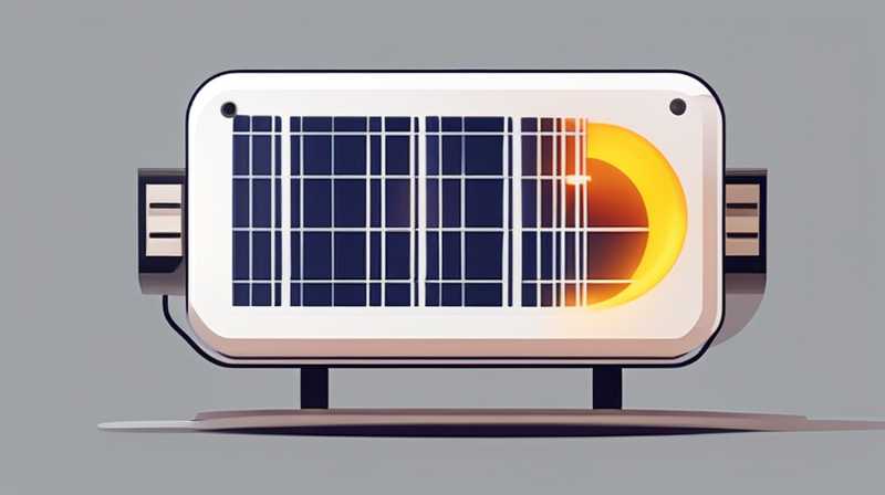 How many watts does a high wattage solar light have?