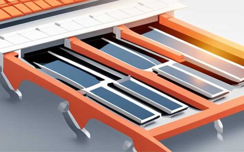How to install solar energy on roof trusses