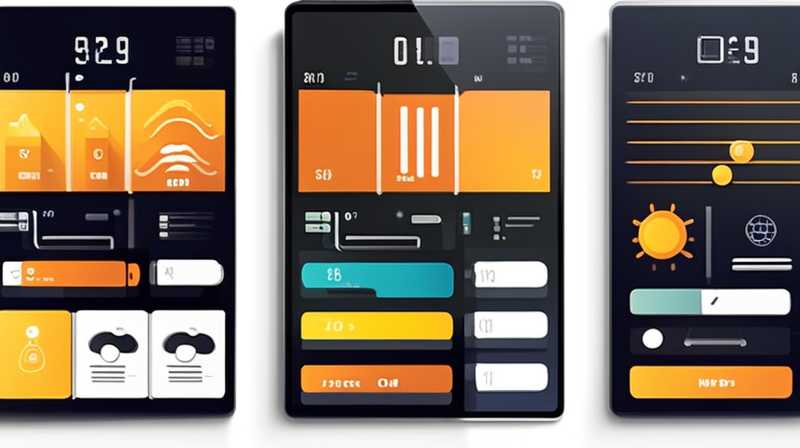 What are the solar displays?