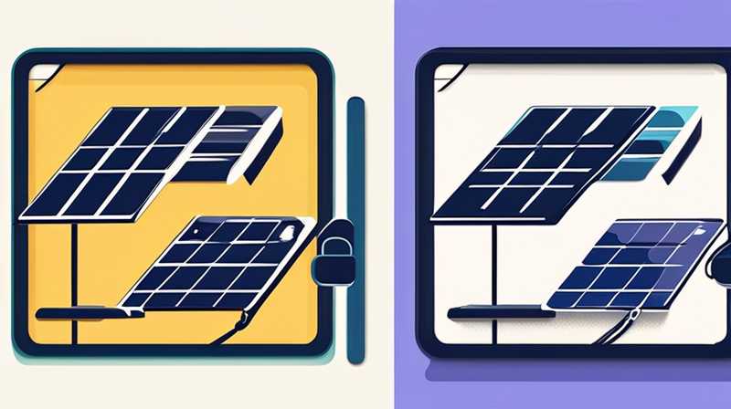 What are solar panels made of?