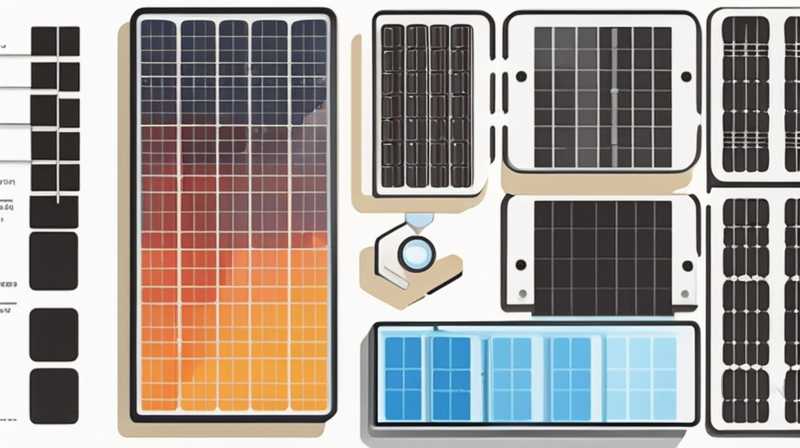 How to calculate the area of solar panels