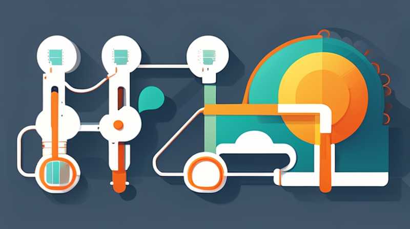 How to connect solar energy to pipes