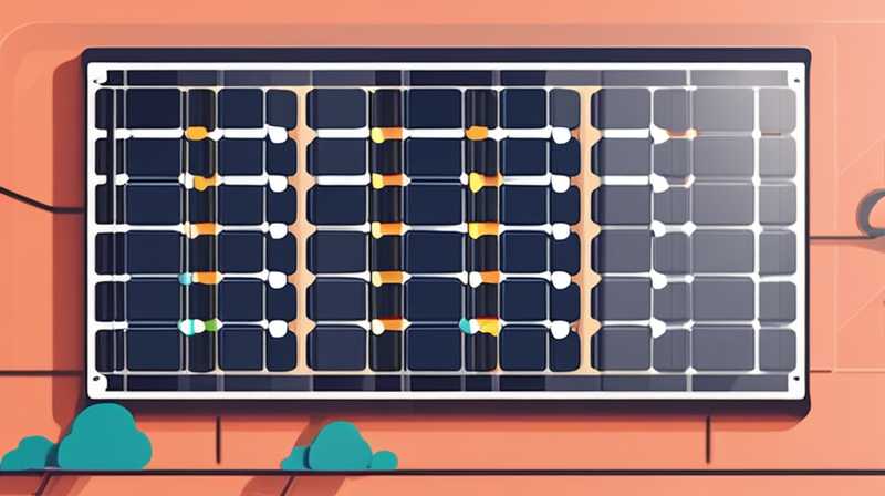 How to adjust the temperature of wall-mounted solar panels