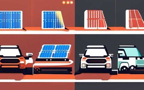 How to thread the solar panels on the roof of an SUV