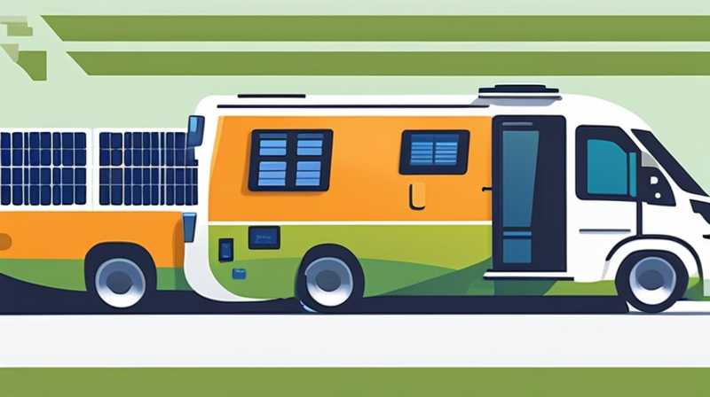 How to install solar panels on the front of a motorhome