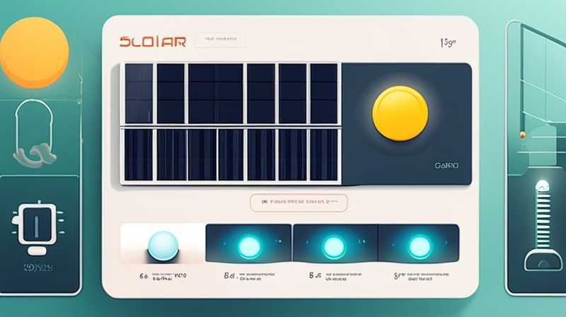 How to make solar sound controlled light