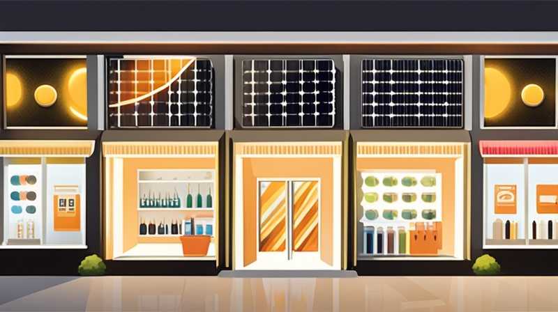 How to choose commercial solar lights for shops