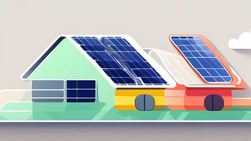 How solar panels drive motors