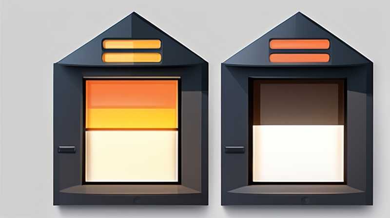 How to use solar door post light