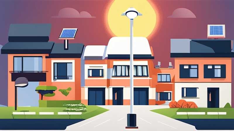 How much does a home solar street light cost?