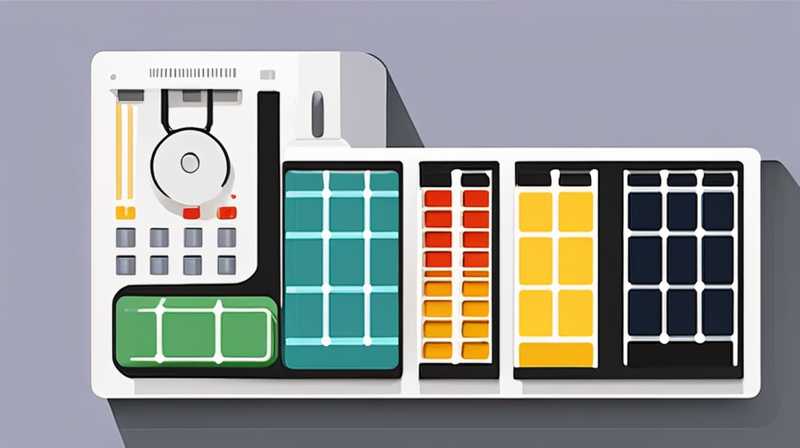 How to replace the solar light control panel